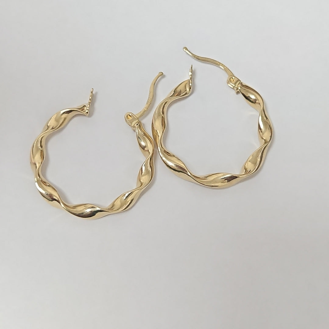 ARRACADAS ORO 14K 2 (NUEVO)