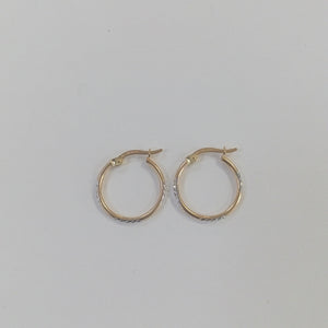 ARRACADAS ORO 14K 1.4 (NUEVO)