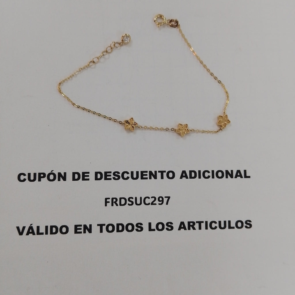 PULSERAS DAMA ORO 14K 1.6 (NUEVO)