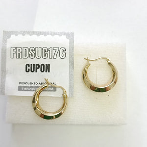 ARRACADAS PAR ORO 14 K 2.7 GRMS (SEMINUEVO)