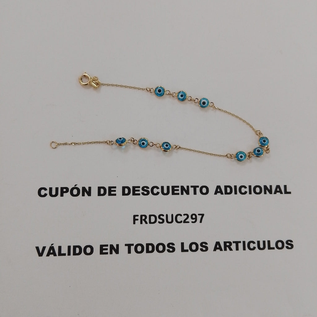 PULSERAS DAMA ORO 14K 1.4 (NUEVO)