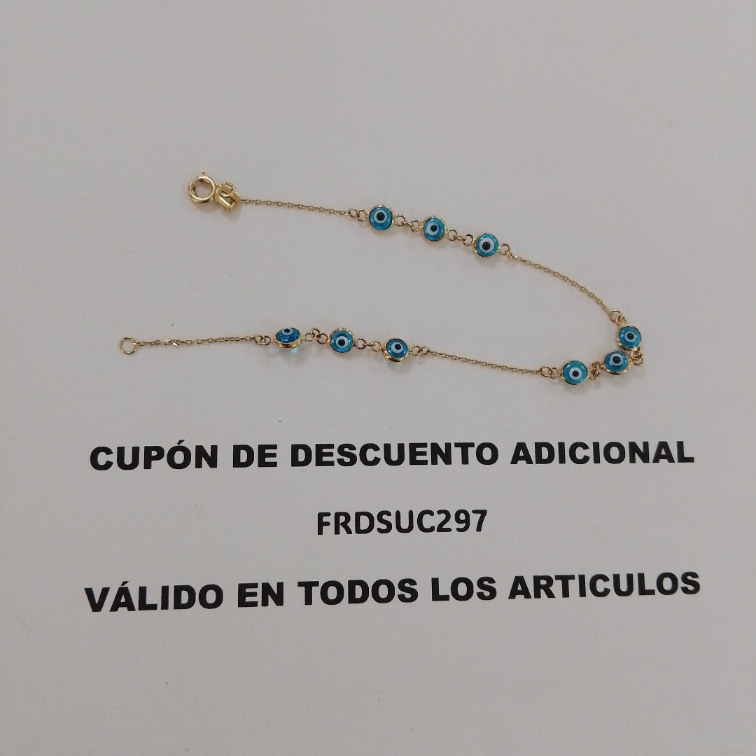 PULSERAS DAMA ORO 14K 1.4 (NUEVO)