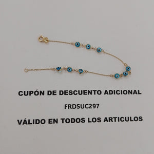 PULSERAS DAMA ORO 14K 1.4 (NUEVO)