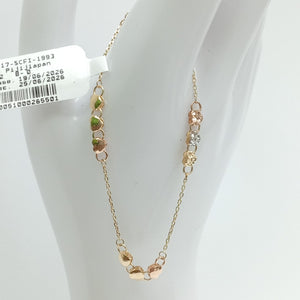 PULSERAS DAMA ORO 14K 1.6 (NUEVO)