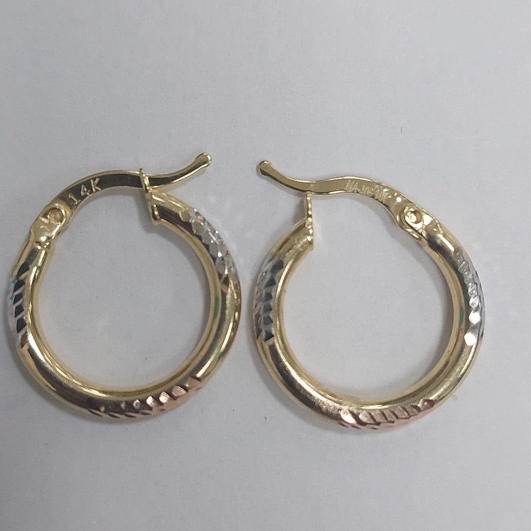 ARRACADAS ORO 14K 1.7 (NUEVO)