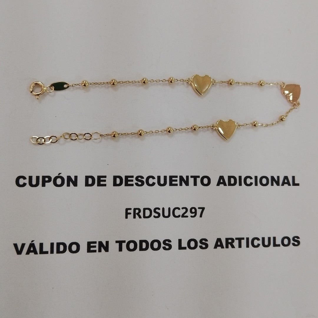PULSERAS DAMA ORO 14K 2 (NUEVO)
