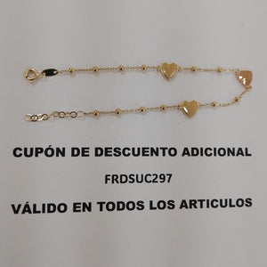 PULSERAS DAMA ORO 14K 2 (NUEVO)