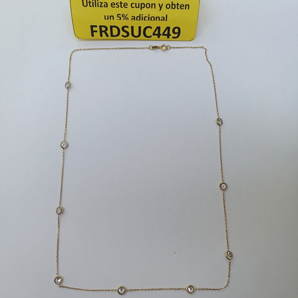 GARGANTILLA ORO 14 K 2.3 GRMS (SEMINUEVO)