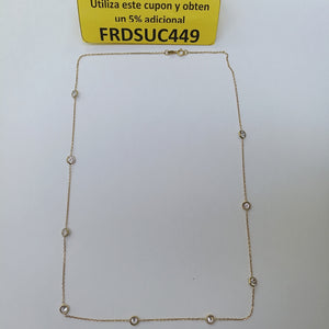 GARGANTILLA ORO 14 K 2.3 GRMS (SEMINUEVO)