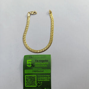 PULSERA ORO 14 K 6.4 GRMS (SEMINUEVO)