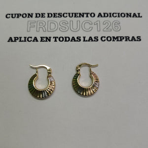 ARRACADAS ORO 14K 1.7 (NUEVO)