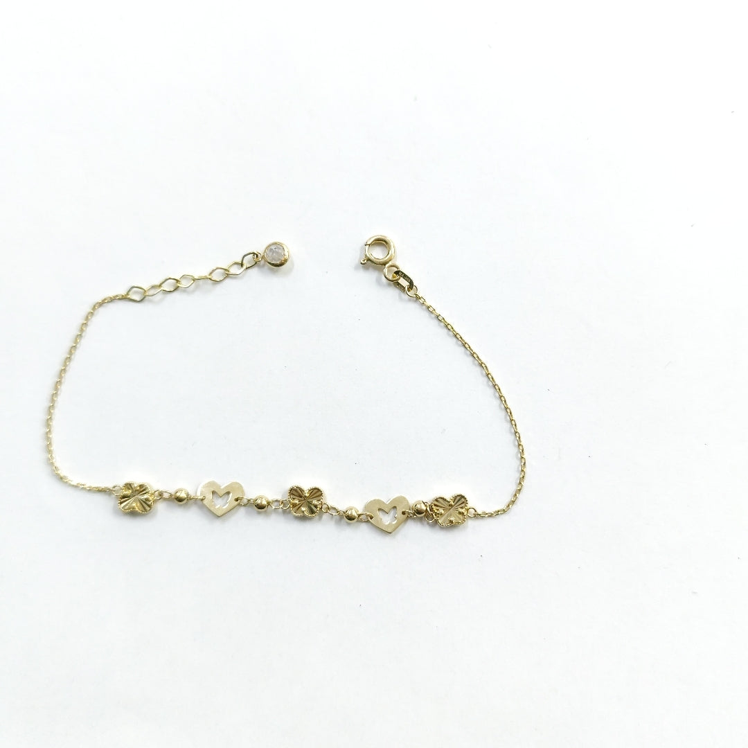 PULSERAS DAMA ORO 14K 1.8 (NUEVO)