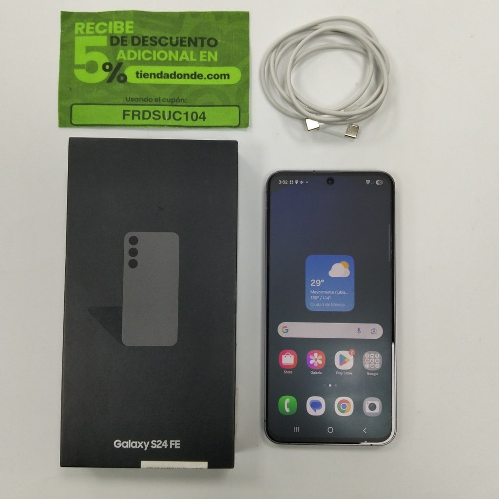 CELULAR SAMSUNG GALAXY S24 FE SM-S721B 256 GB 8 GB RAM (SEMINUEVO)