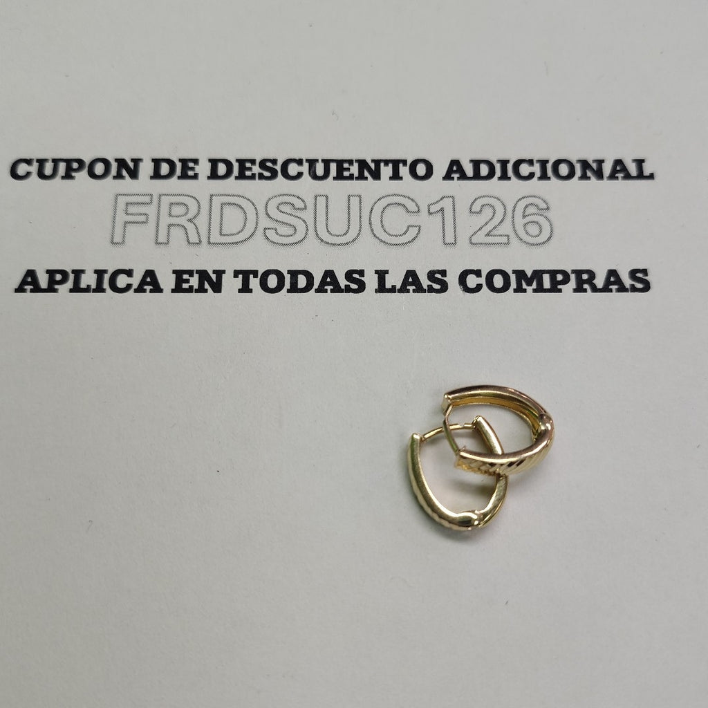 HUGGIES ORO 14K 1 (NUEVO)