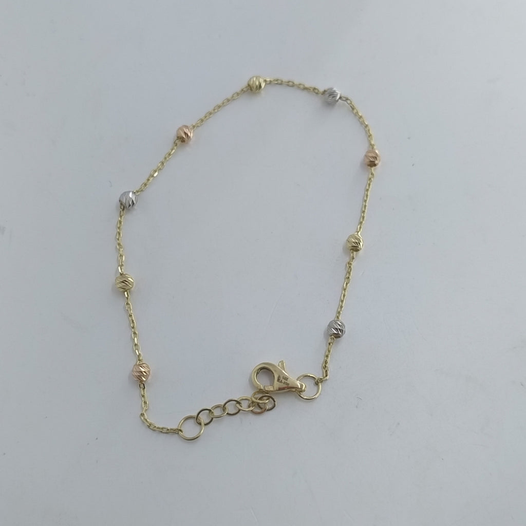 PULSERAS DAMA ORO 14K 1.2 (NUEVO)