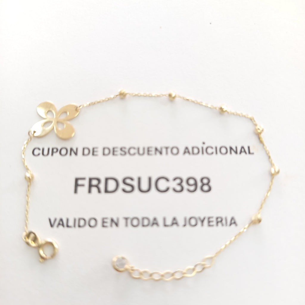 PULSERAS DAMA ORO 10K 1.2 (NUEVO)