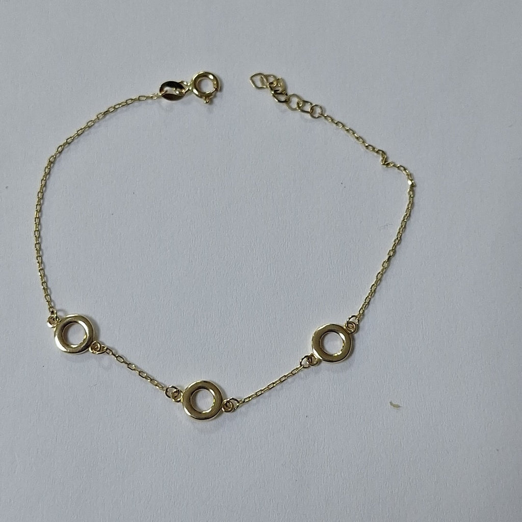 PULSERAS DAMA ORO 14K 1.3 (NUEVO)