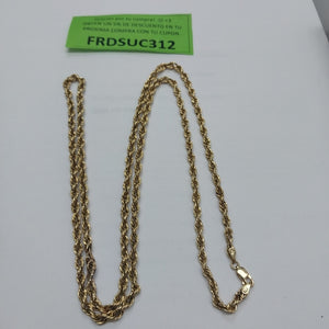 CADENA ORO 10 K 8.8 GRMS (SEMINUEVO)