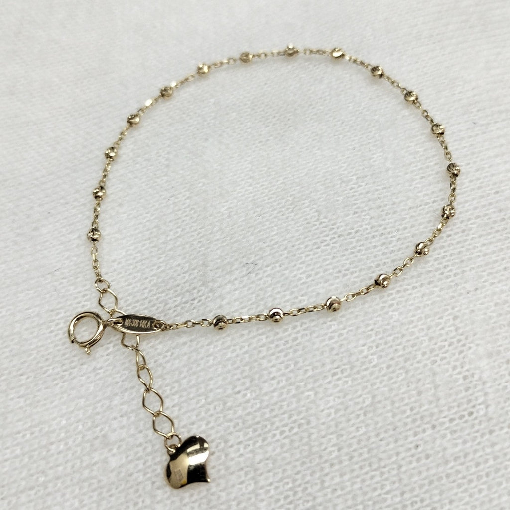 PULSERAS DAMA ORO 14K 1.1 (NUEVO)