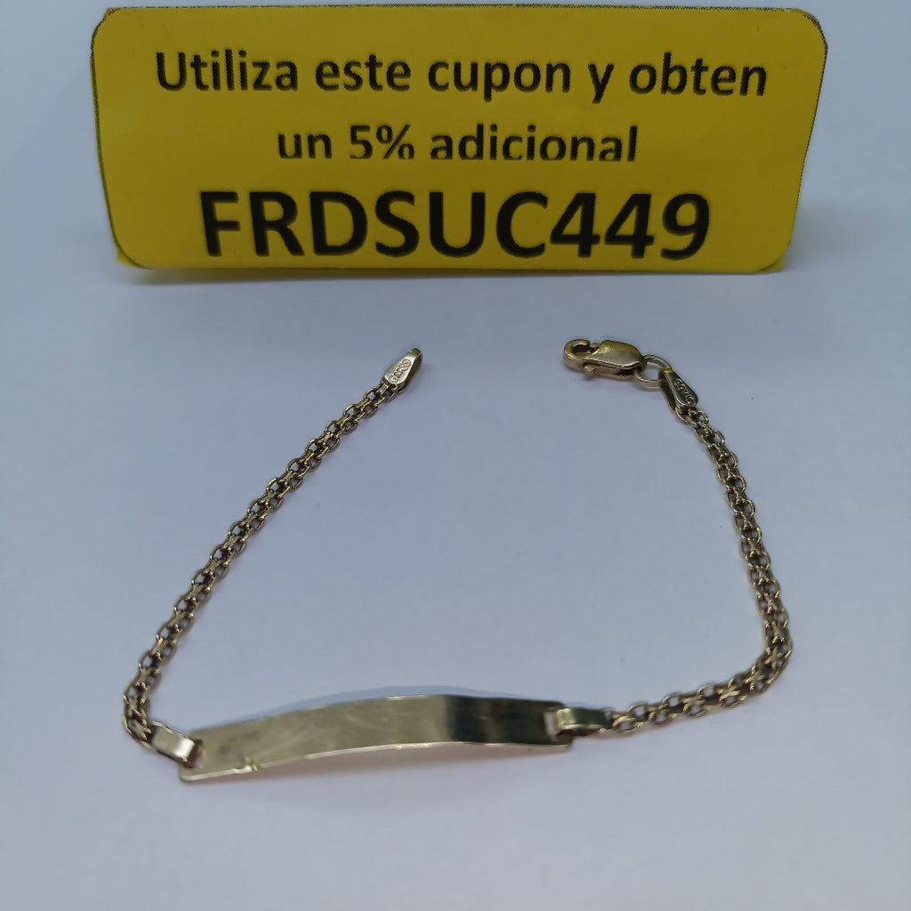 ESCLAVA ORO 10 K 1.8 GRMS (SEMINUEVO)