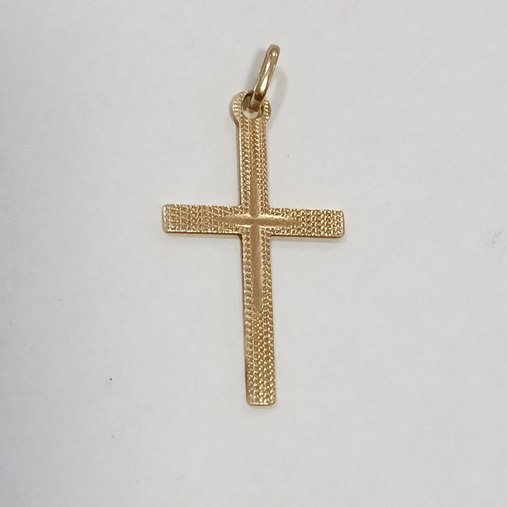 CRUZ, DIJE ORO 14 K 1.1 GRMS (SEMINUEVO)