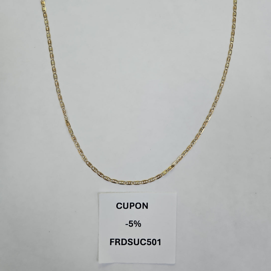 CADENA ORO 10 K 2.2 GRMS (SEMINUEVO)