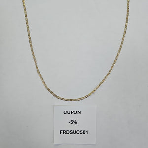 CADENA ORO 10 K 2.2 GRMS (SEMINUEVO)