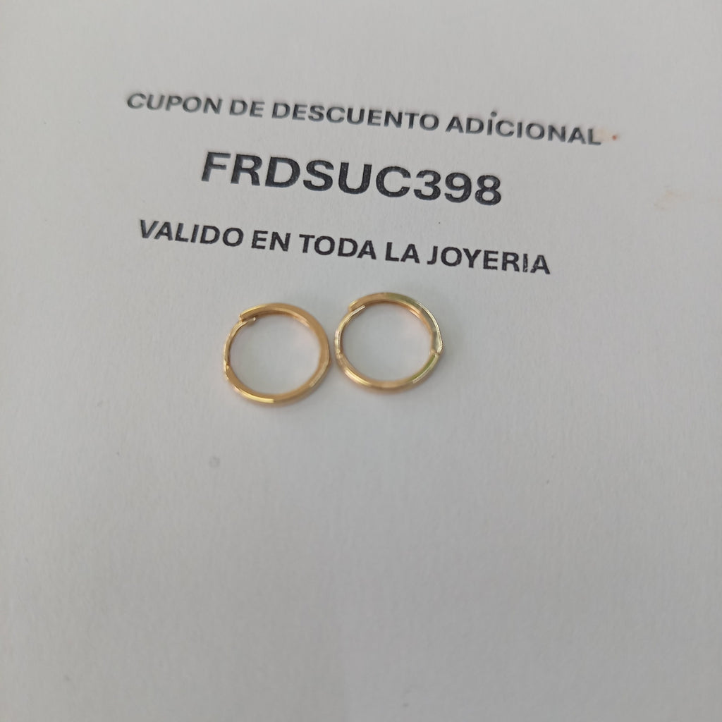 HUGGIES ORO 14K 0.9 (NUEVO)