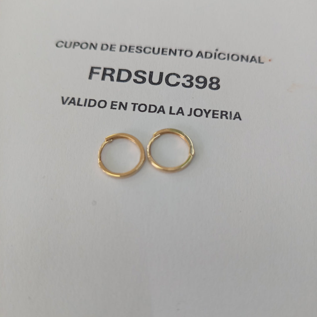 HUGGIES ORO 14K 0.9 (NUEVO)