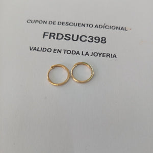 HUGGIES ORO 14K 0.9 (NUEVO)