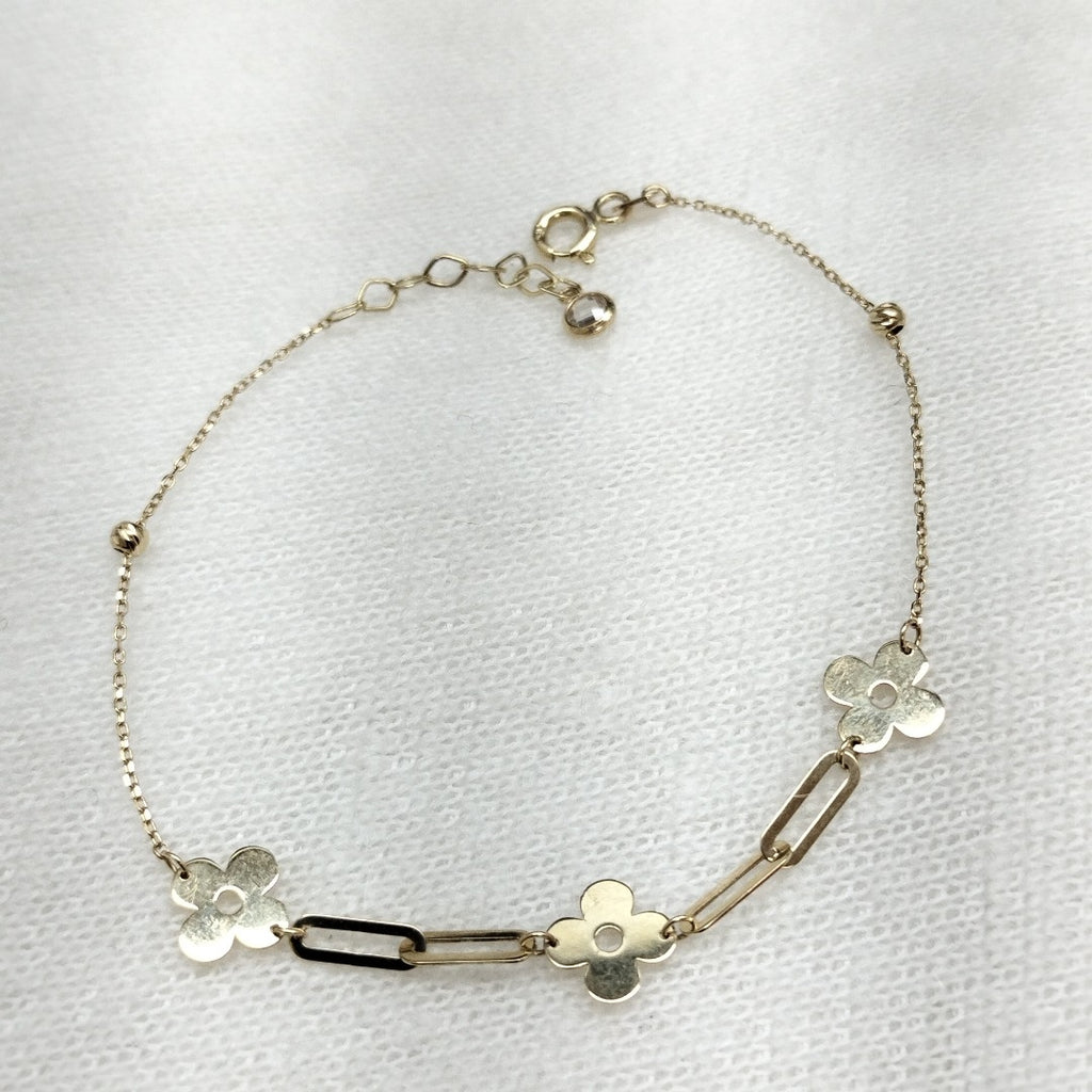 PULSERAS DAMA ORO 14K 1.3 (NUEVO)