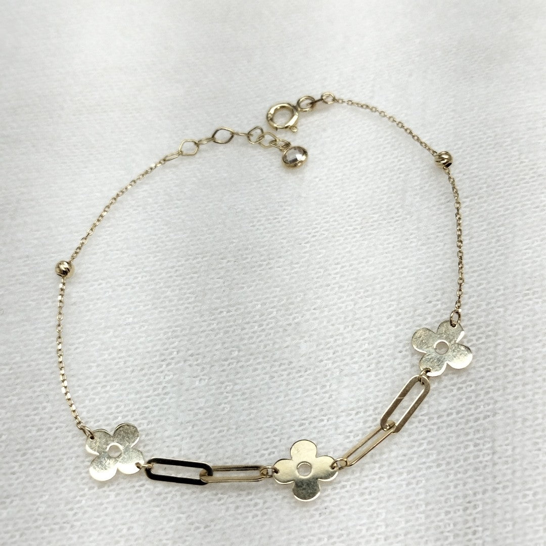 PULSERAS DAMA ORO 14K 1.3 (NUEVO)