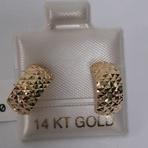 BROQUELES ORO 14K 1.7 (NUEVO)