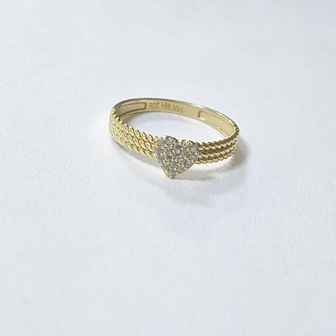 ANILLOS DAMA ORO 14K 1.5 (NUEVO)