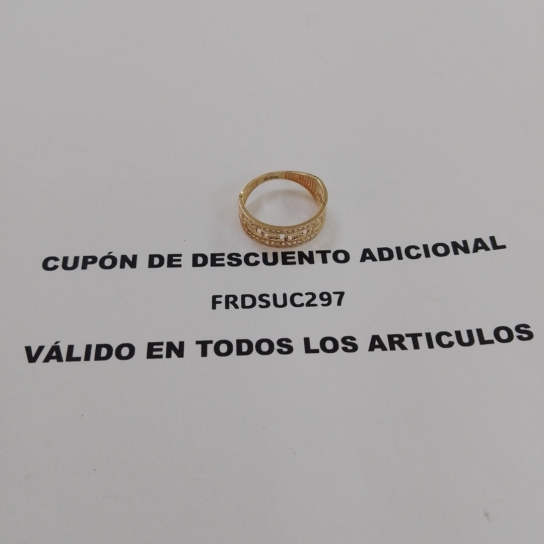 ANILLOS DAMA ORO 14K 2.2 (NUEVO)