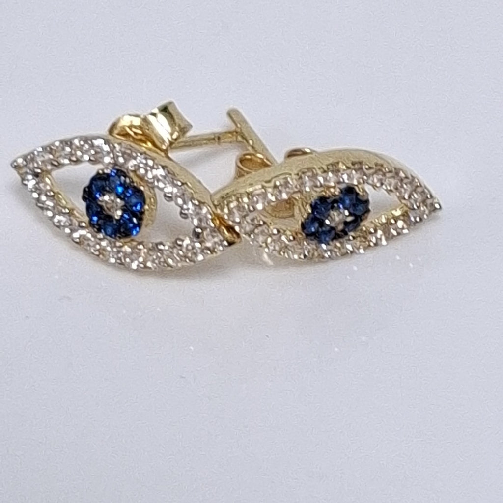 BROQUELES ORO 14K 1.5 (NUEVO)