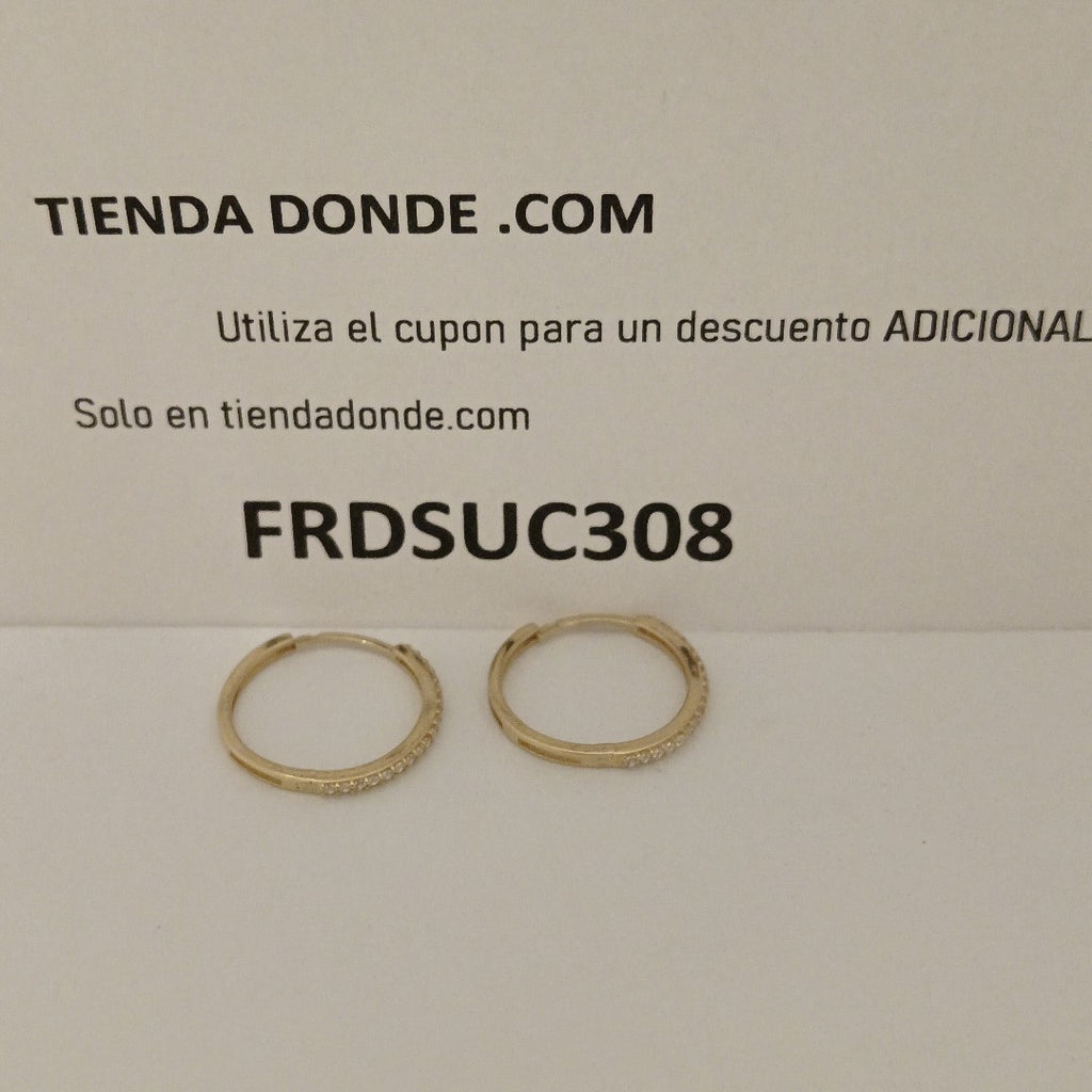 HUGGIES ORO 14K 1.4 (NUEVO)