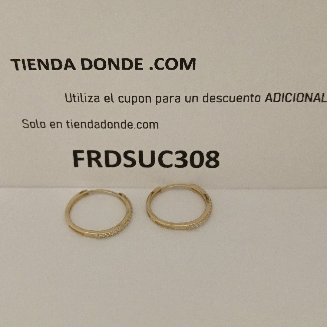 HUGGIES ORO 14K 1.4 (NUEVO)