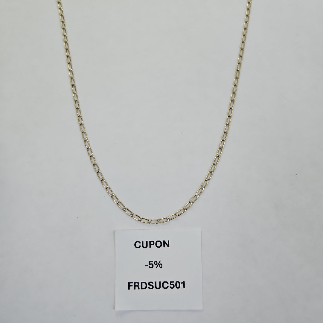 CADENA ORO 14 K 4 GRMS (SEMINUEVO)