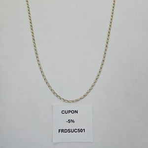 CADENA ORO 14 K 4 GRMS (SEMINUEVO)