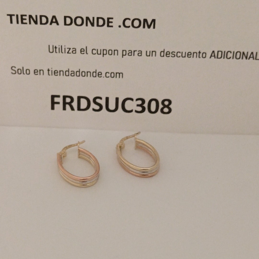 ARRACADAS ORO 14K 1.5 (NUEVO)