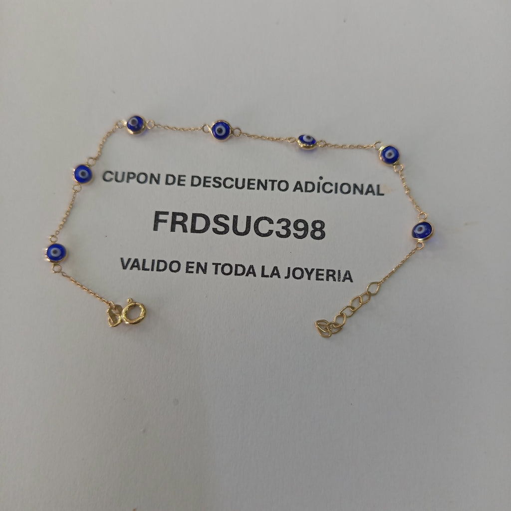 PULSERAS DAMA ORO 14K 1.2 (NUEVO)