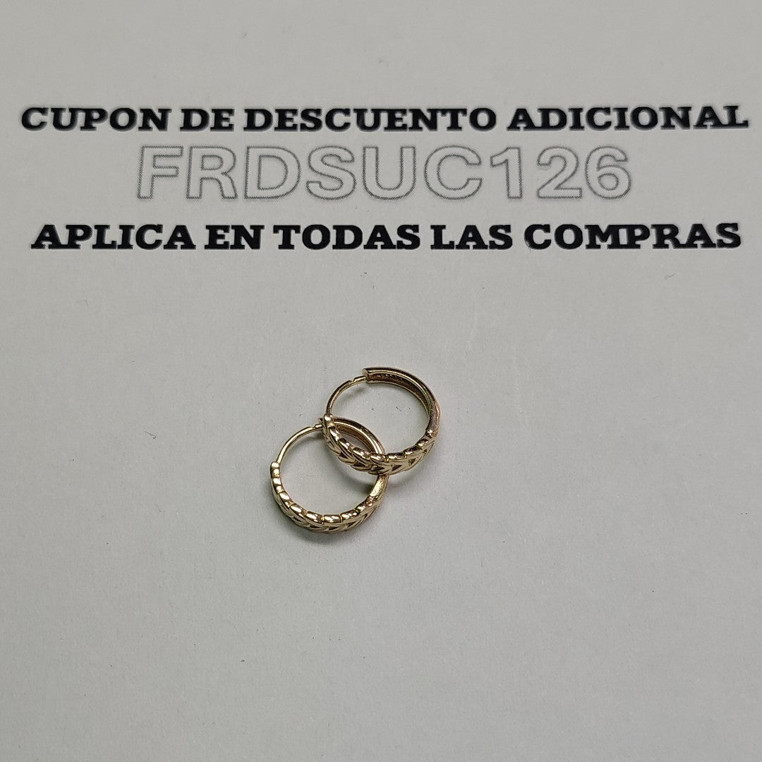 HUGGIES ORO 14K 1.2 (NUEVO)