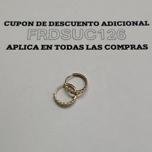 HUGGIES ORO 14K 1.2 (NUEVO)