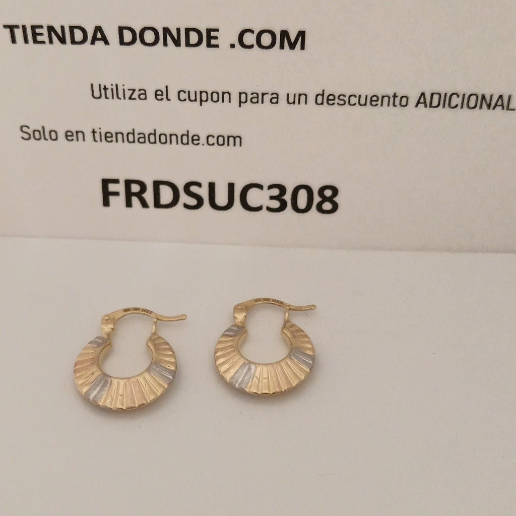 ARRACADAS ORO 14K 1.7 (NUEVO)