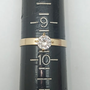 SOLITARIO ORO 14 K 1.6 GRMS (SEMINUEVO)