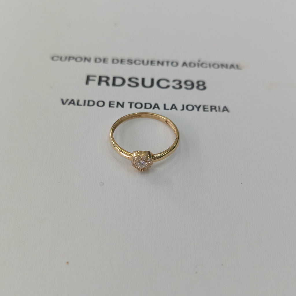 ANILLOS DAMA ORO 14K 1 (NUEVO)