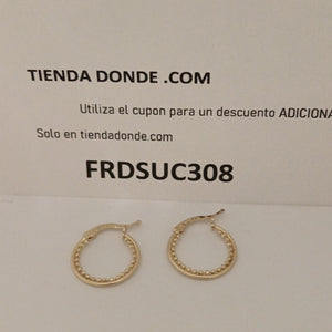 ARRACADAS ORO 14K 1.7 (NUEVO)