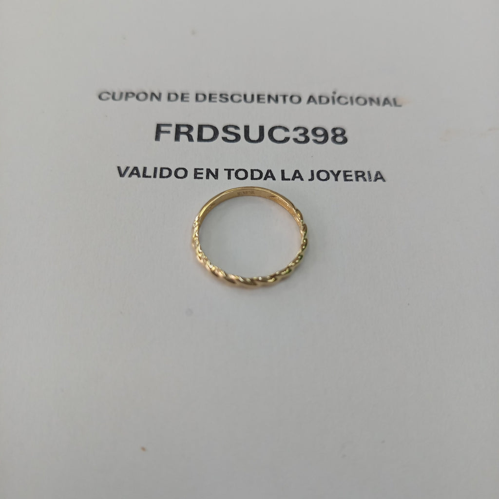 ANILLOS DAMA ORO 14K 1 (NUEVO)