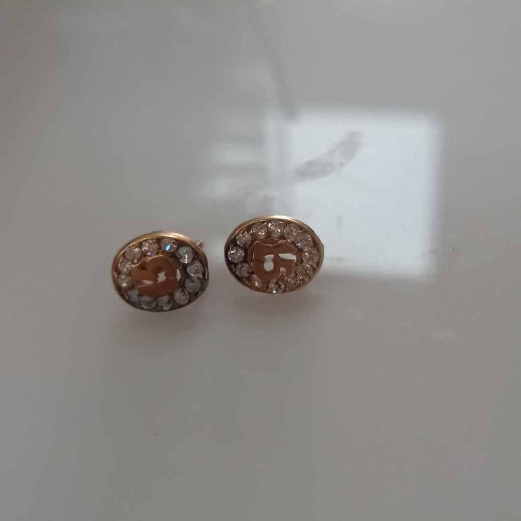 ARETES PAR ORO 10 K 3.3 GRMS (SEMINUEVO)